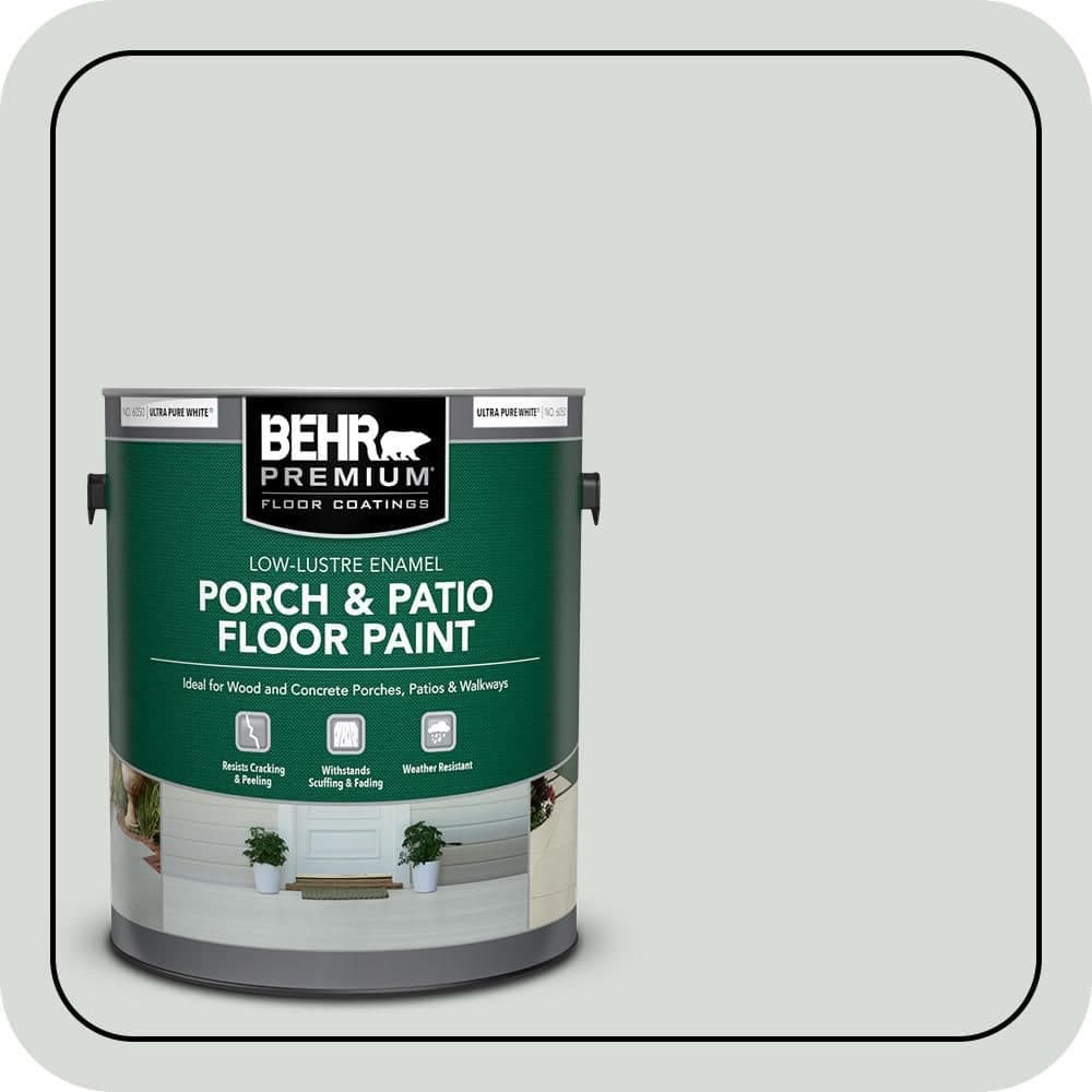 BEHR PREMIUM #PWN-67 Low-Lustre Enamel Interior/Exterior Porch and Patio Floor Paint (1)