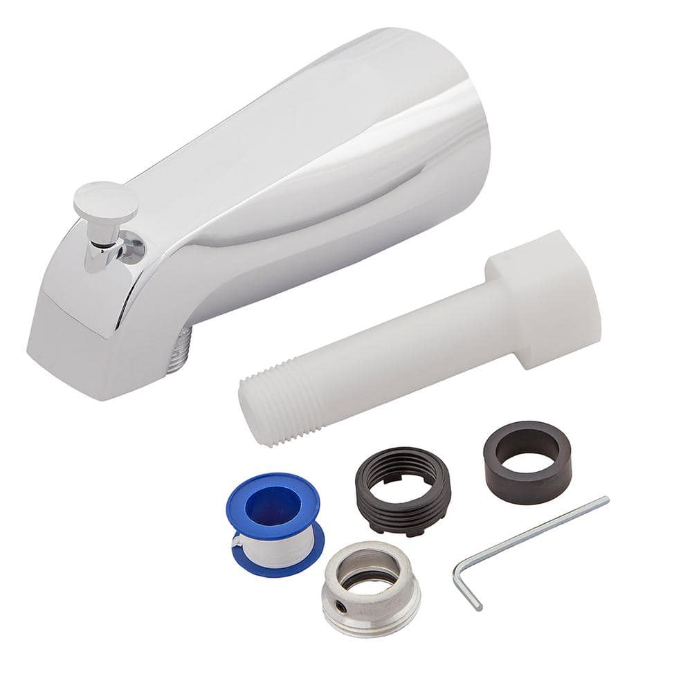 Everbilt Tub Spout with Diverter and Handheld Shower Fitting (1)