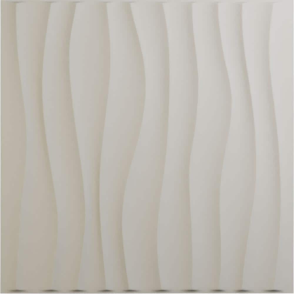 Ekena Millwork 19-5/8-in W 19-5/8-in H Shoreline EnduraWall Decorative 3D Wall Panel (1)