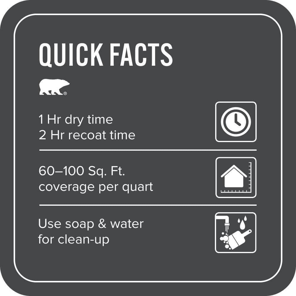 BEHR PREMIUM PLUS 1 qt. #PPU26-23A Dark Secret Flat EcoMix Plant-Based Interior Paint & Primer (3)