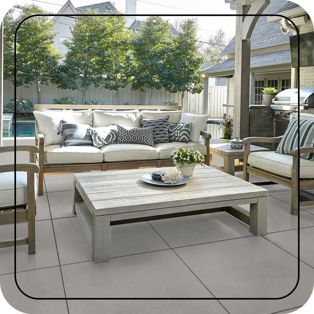BEHR PREMIUM 1 gal. #MS-80 Granite Textured Low-Lustre Enamel Interior/Exterior Porch and Patio Anti-Slip Floor Paint (4)