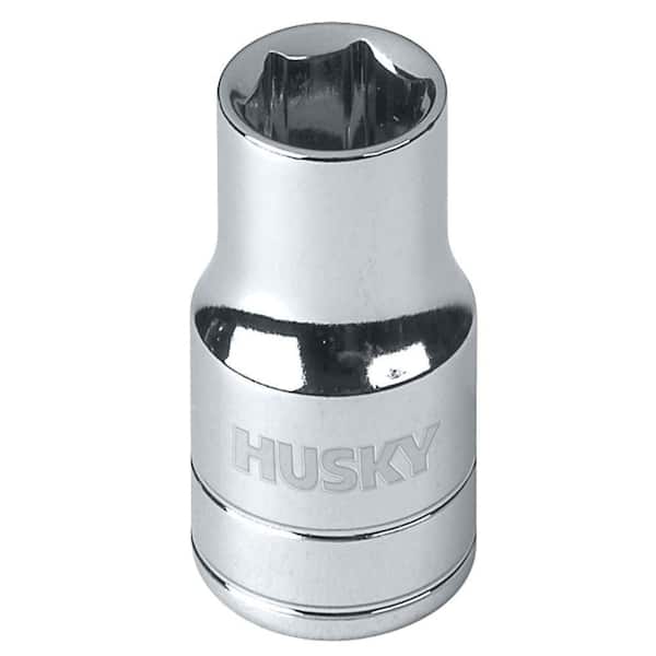 Husky 1/4 in. Drive 1/4 in. 6-Point SAE Standard Socket (2)