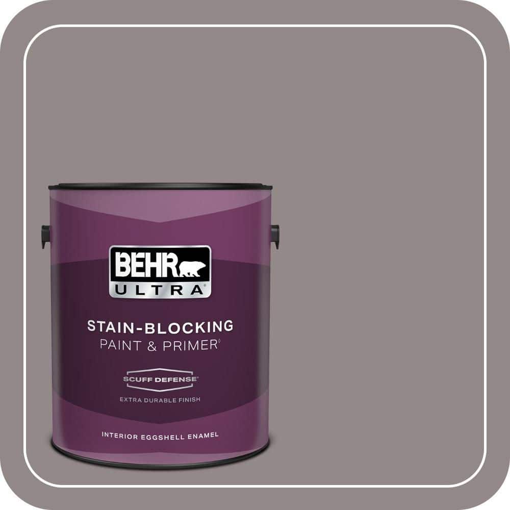 BEHR ULTRA 1 gal. #PPU17-16 Polished Stone Extra Durable Eggshell Enamel Interior Paint & Primer