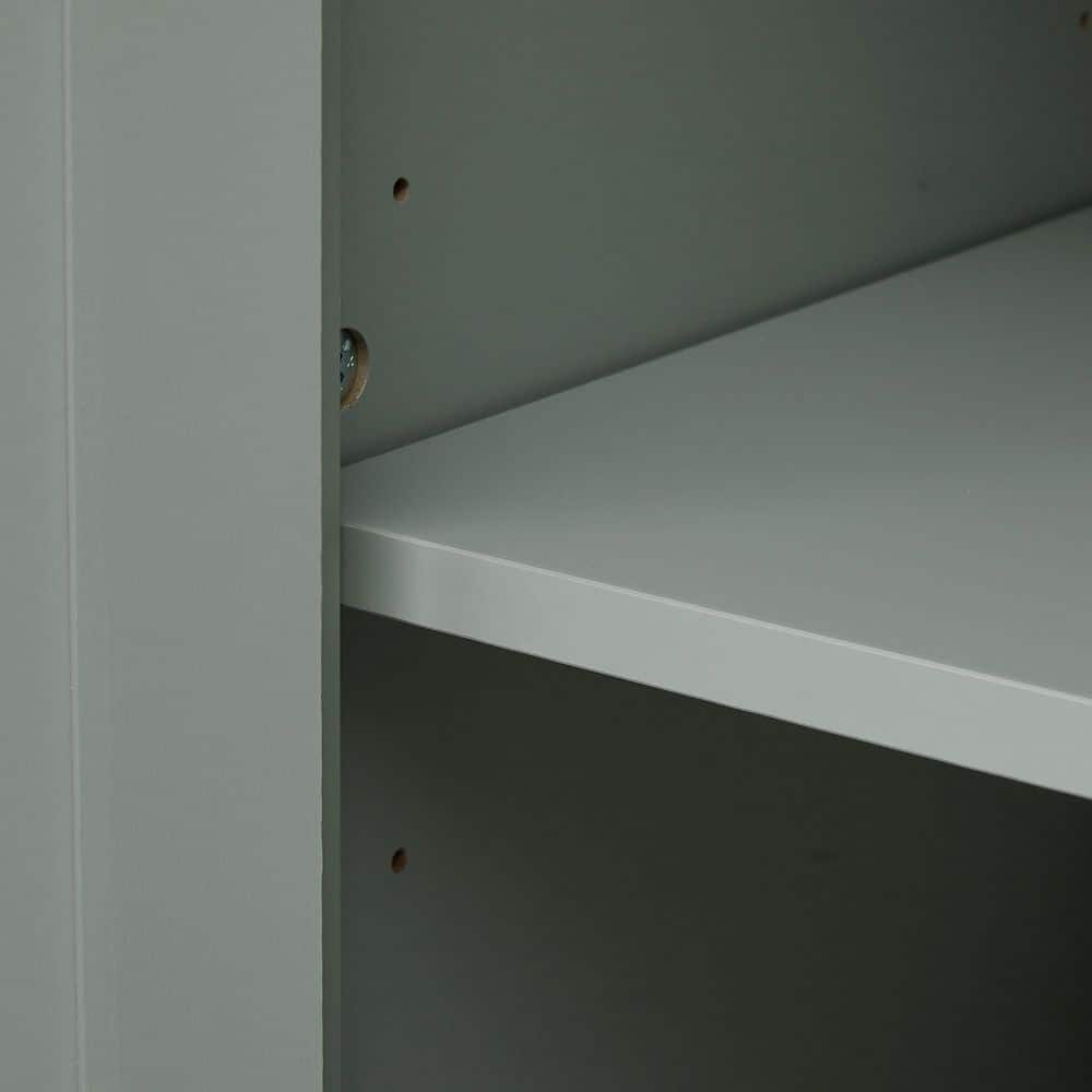 Boosicavelly 24 in. W 15.7 in. D 62.5 in. H Linen Cabinet (4)