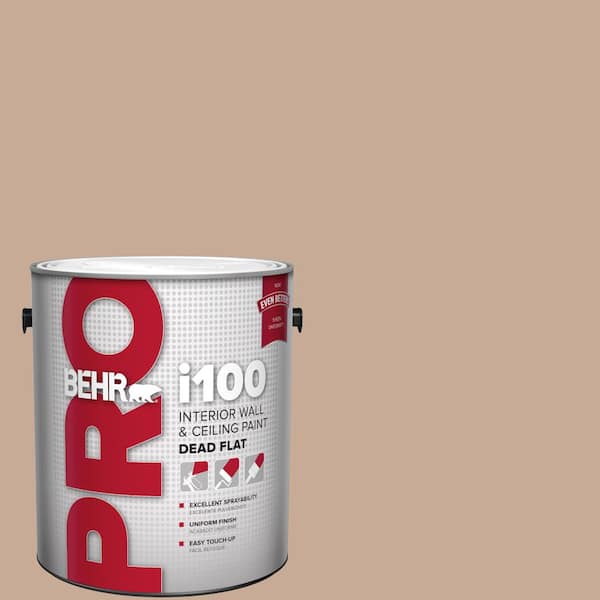 BEHR PRO 1 gal. #S220-3 Sanderling Dead Flat Interior Paint (2)