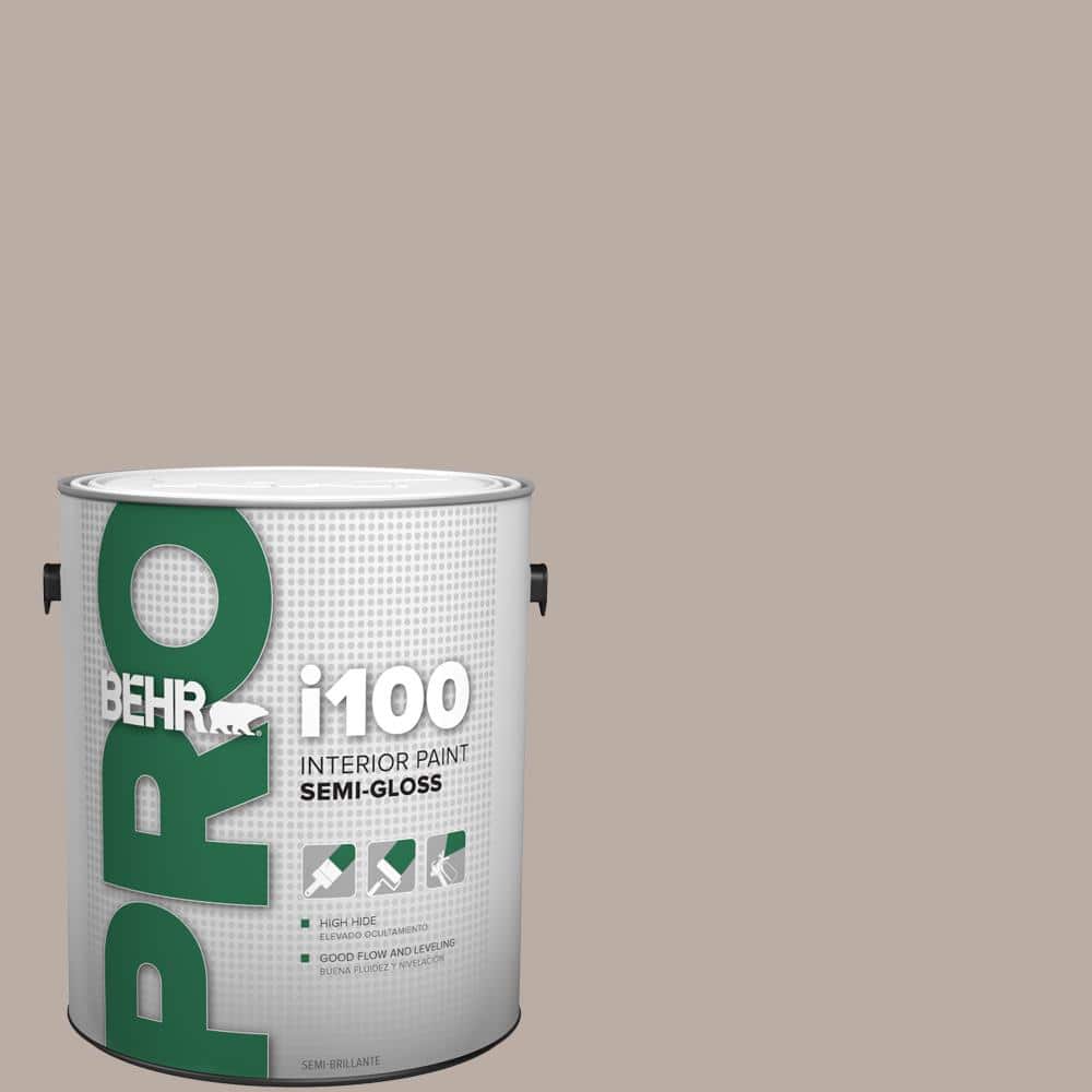 BEHR PRO 1 gal. #N200-3 Nightingale Gray Semi-Gloss Interior Paint