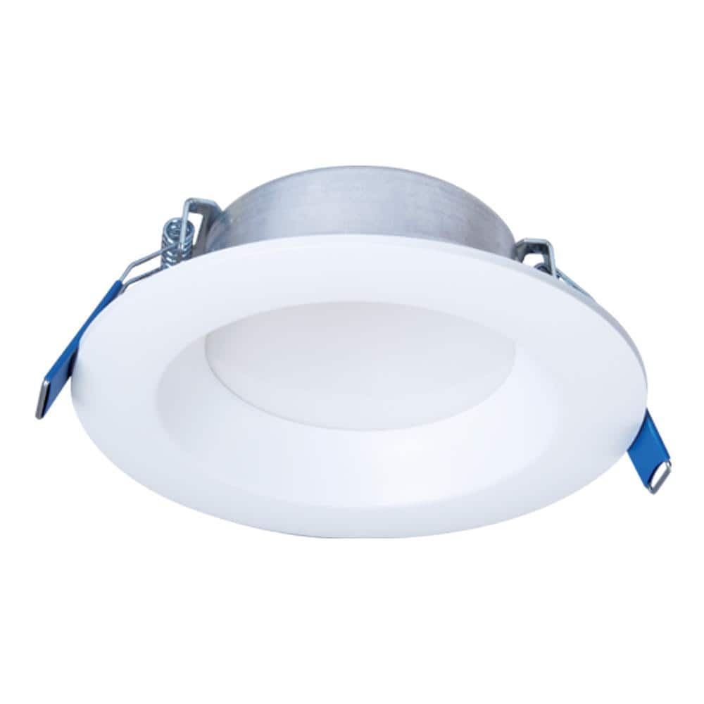 HALO QuickLink Low Voltage, 4 in. Selectable CCT 2700-5000K, 600 Lumens, Recessed Canless LED Accessory Downlight, Dimmable