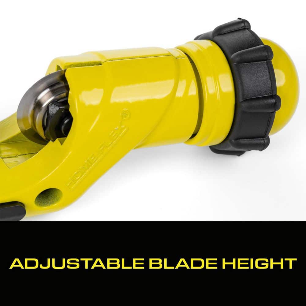 HOME-FLEX 1/2 in. - 1 in. O.D. Pipe Size Corrugated Stainless Steel Tubing Cutter (4)