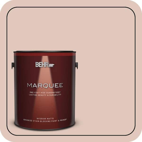 BEHR MARQUEE 1 gal. #S190-2 Sand Dance Matte Interior Paint & Primer (2)