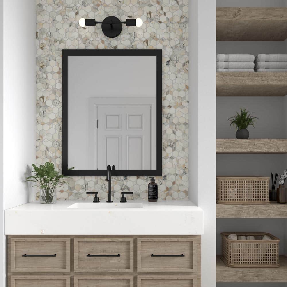 Daltile Stone Decor Luna 11 in. x 13 in. Marble Starpoint Mosaic Tile (0.83 sq. ft./each) (3)