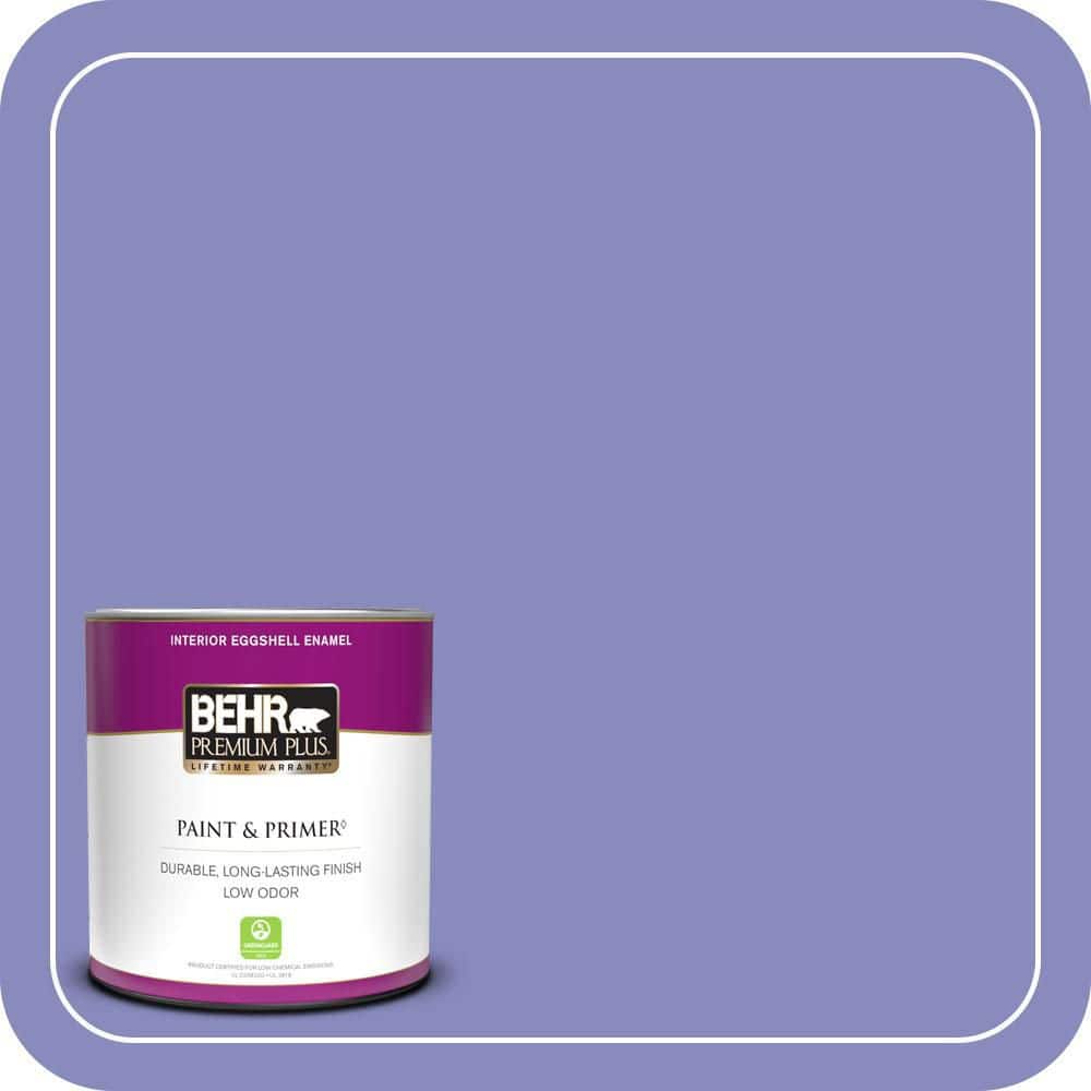BEHR PREMIUM PLUS #620B-5 Pristine Petal Interior/Exterior Paint & Primer Color Sample (1)