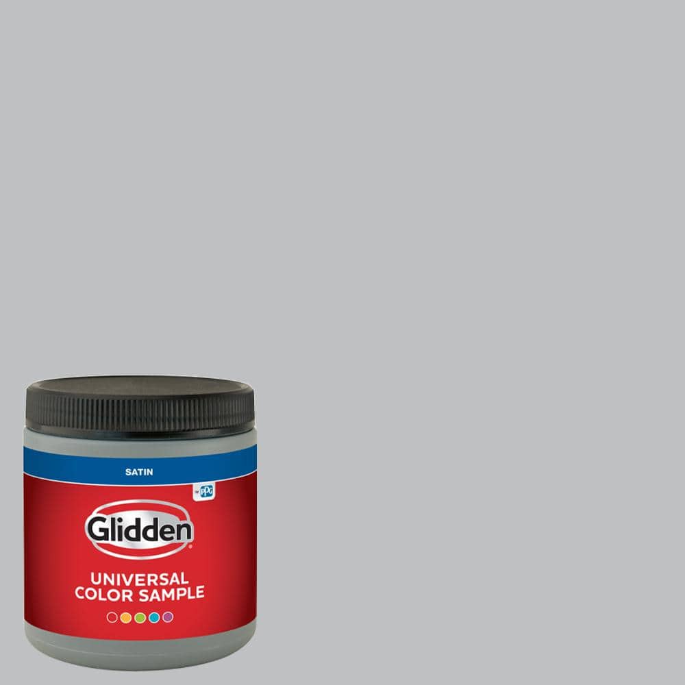 Glidden 8 oz. PPG1013-3 Whirlwind Satin Interior Paint Sample (1)