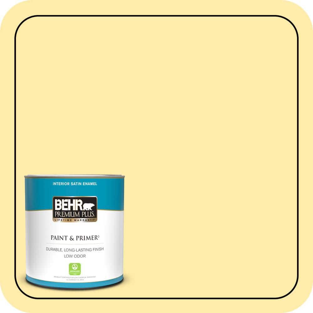 BEHR PREMIUM PLUS #P300-3 Rite of Spring Enamel Low Odor & Primer (1)