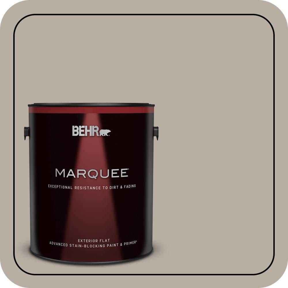 BEHR MARQUEE 1 gal. #T18-08 Off the Grid Flat Exterior Paint & Primer