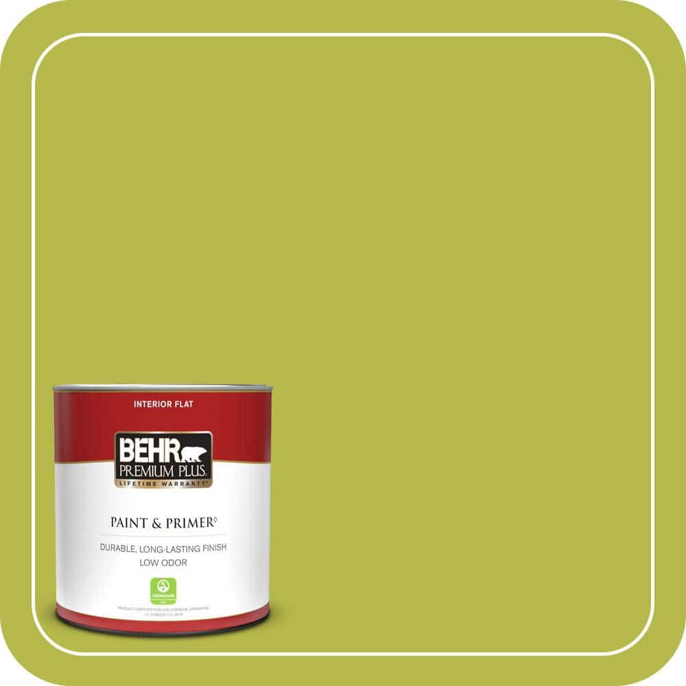 BEHR PREMIUM PLUS #400B-6 Japanese Fern Enamel Low Odor & Primer