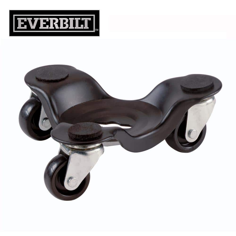 Everbilt 6 in. 200 lb. Capacity Steel Furniture Moving Dolly
