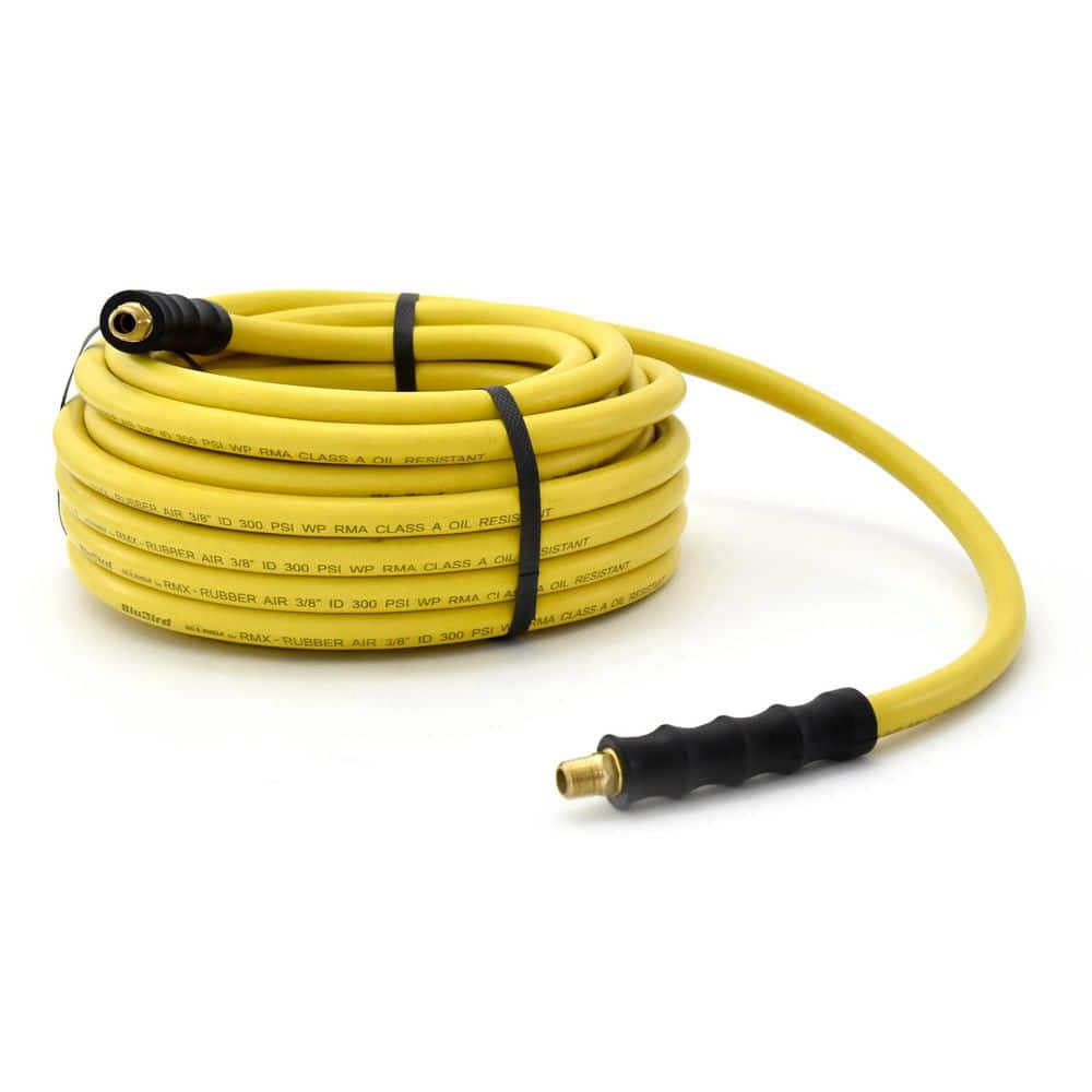 OILSHIELD 3/8 in. x 50 ft. Heavy Duty Rubber Air Hose (3)