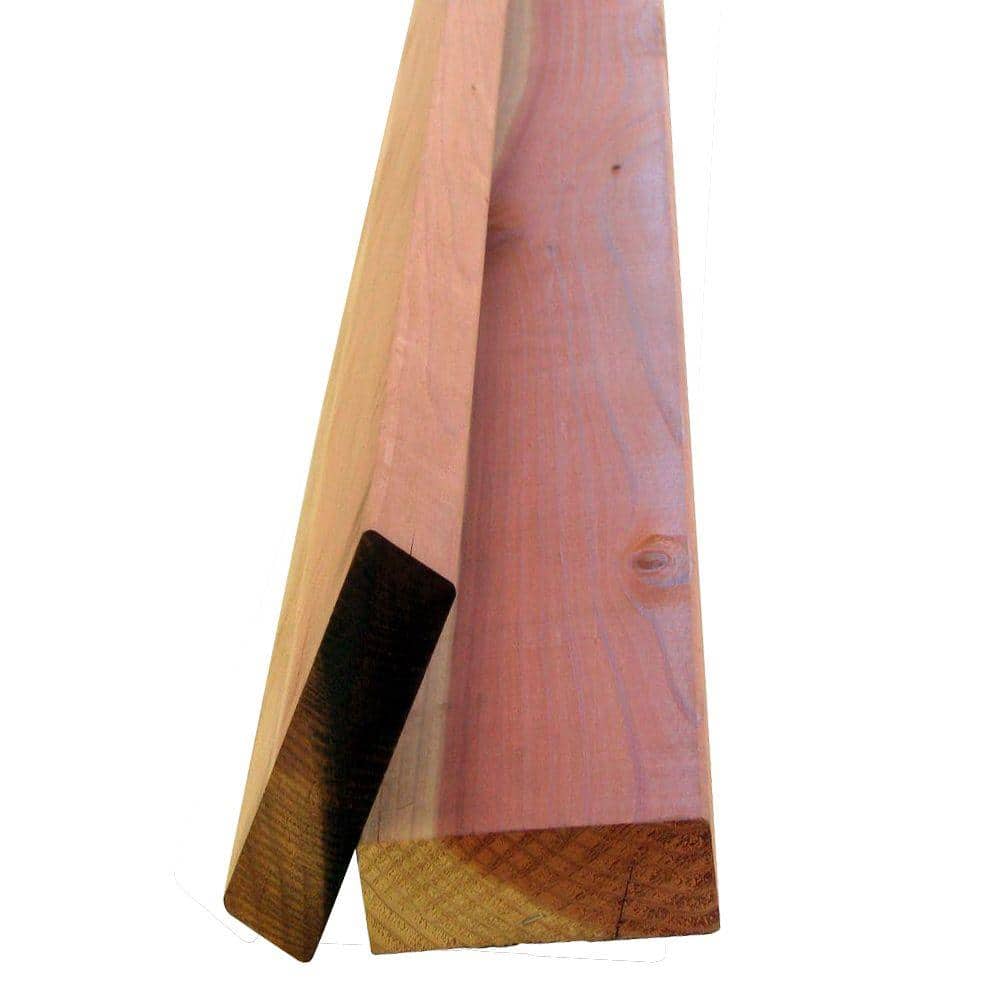 Unbranded 2 in. x 6 in. x 16 ft. Construction Common Redwood Board