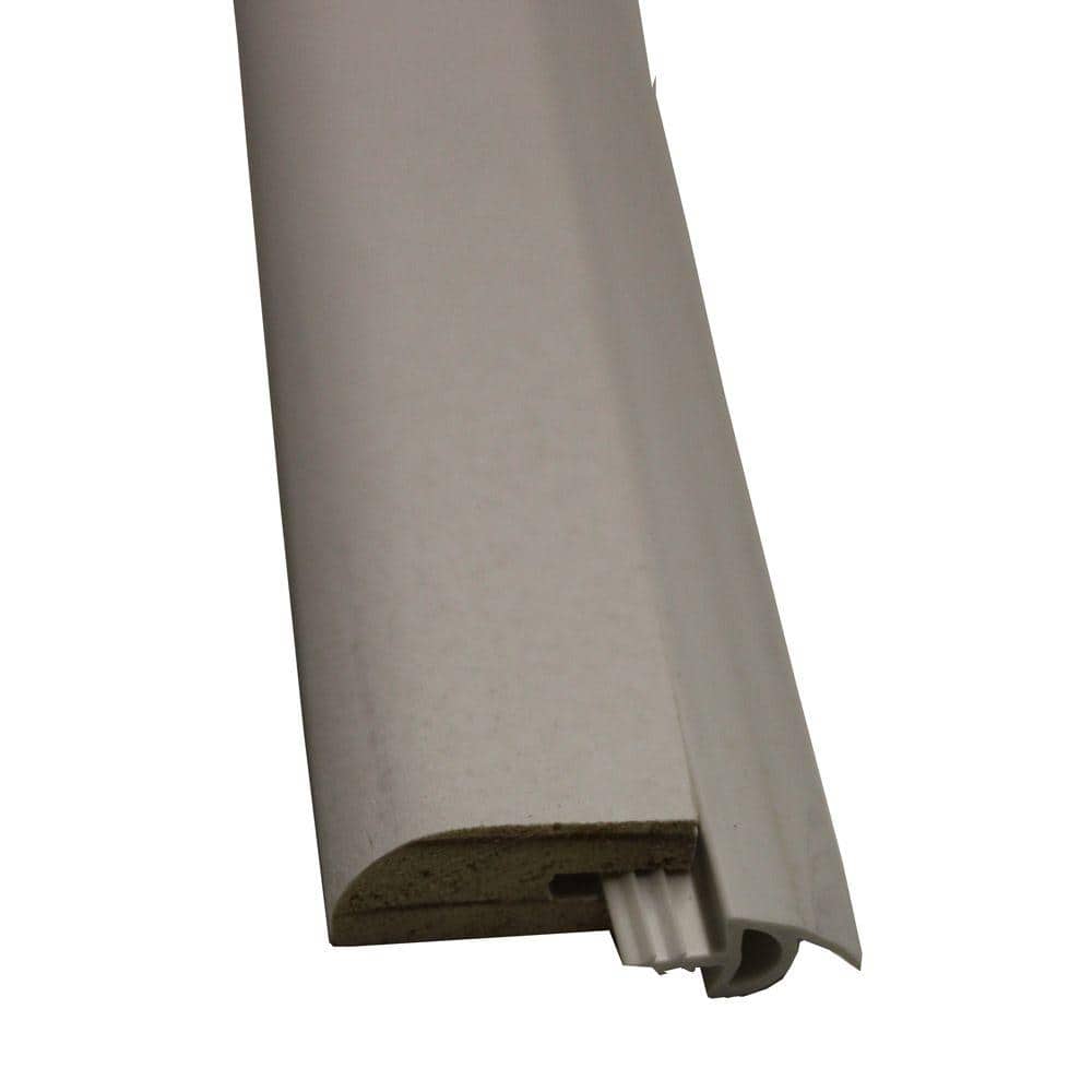 PortaSeal Weth-R-Strip 1 in. x 84 in. Vinyl and Pine Moulding Weather Strip (4)
