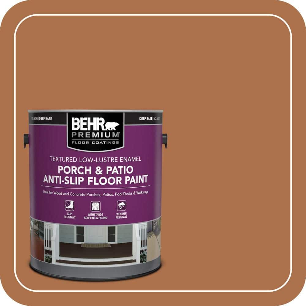 BEHR PREMIUM #260D-7 Textured Low-Lustre Enamel Interior/Exterior Porch and Patio Anti-Slip Floor Paint (1)