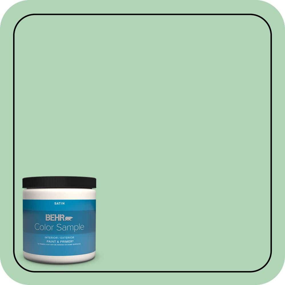 BEHR PREMIUM PLUS #M410-3 Enchanted Meadow Enamel Low Odor & Primer (1)