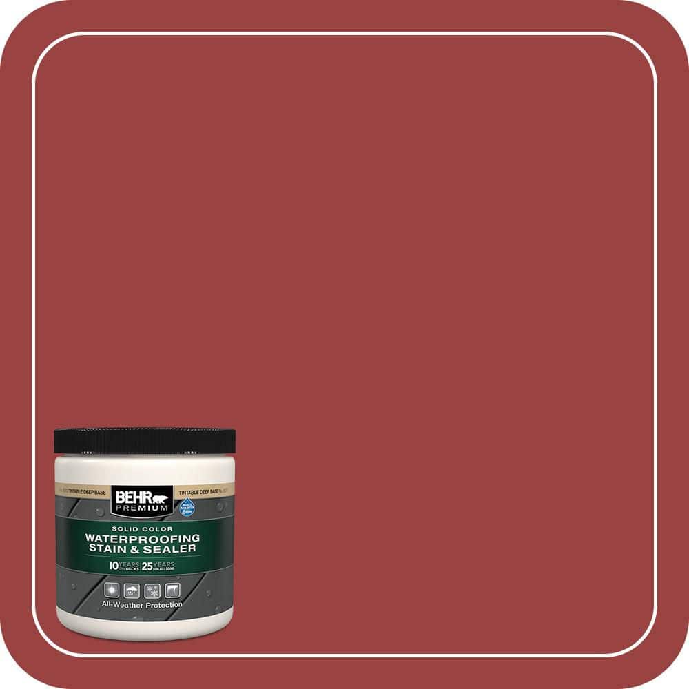 BEHR PREMIUM #MQ1-10 Color Waterproofing Exterior Wood Stain and Sealer (1)