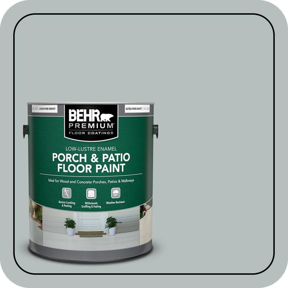BEHR PREMIUM #720E-3 Low-Lustre Enamel Interior/Exterior Porch and Patio Floor Paint (1)