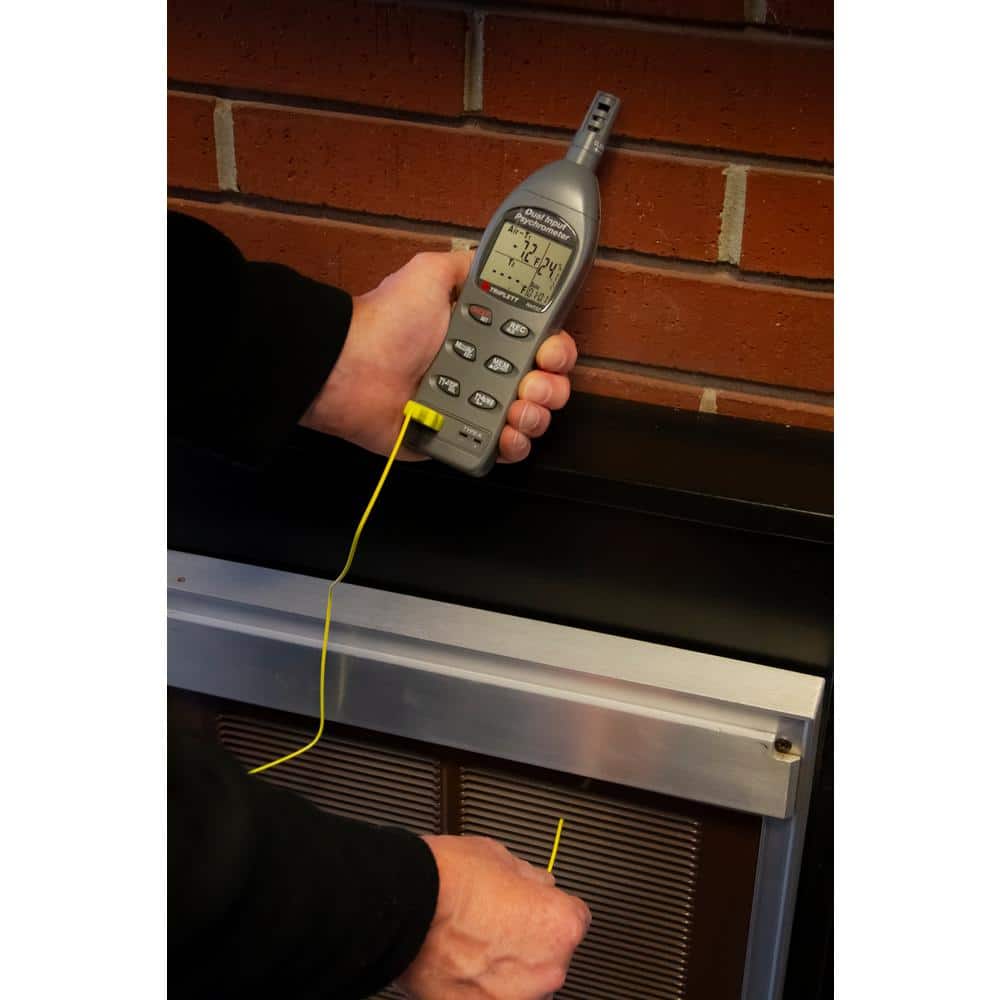 TRIPLETT Digital Psychrometer with Type K with Cert. of Traceability to NIST (3)