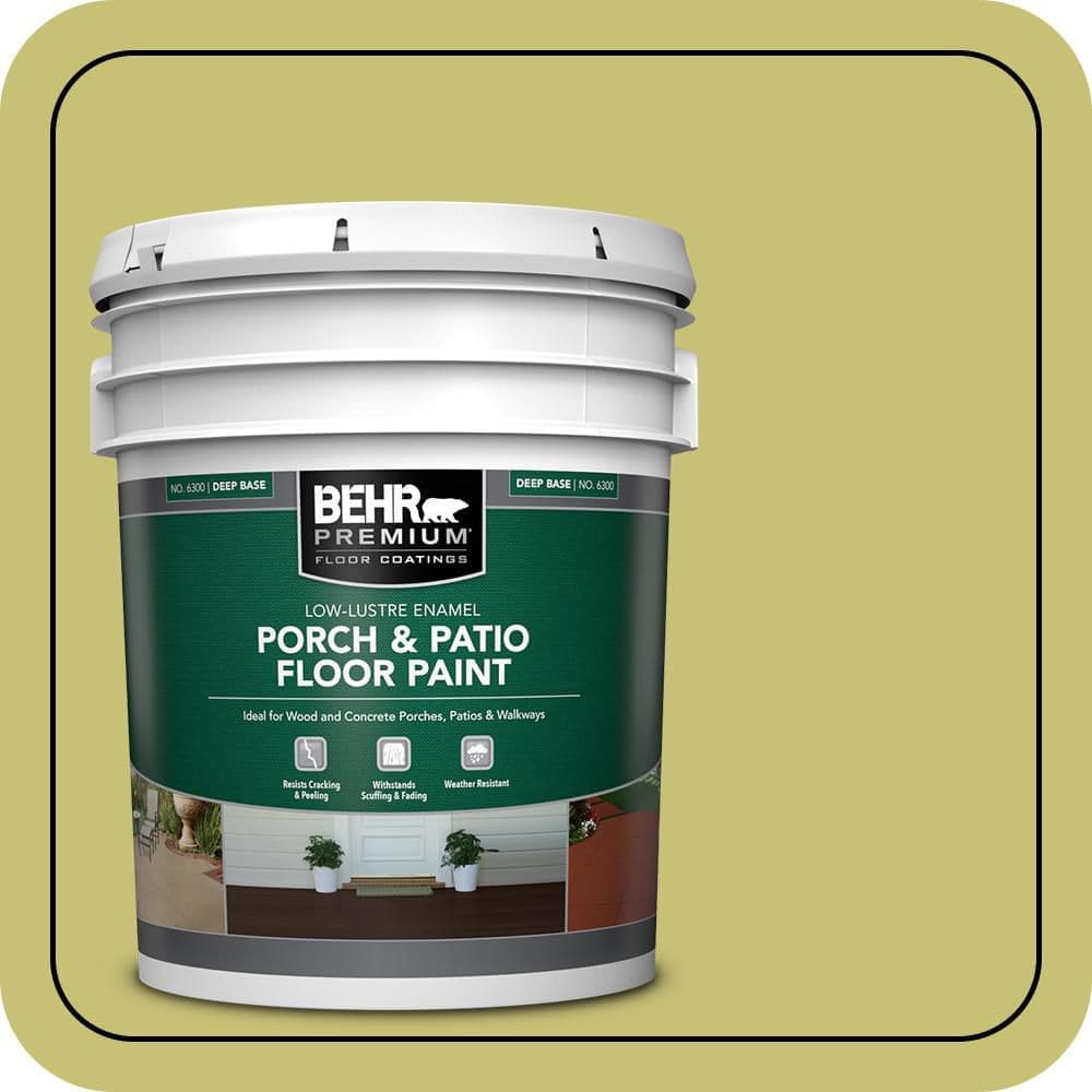 BEHR PREMIUM #PPU9-07 Textured Low-Lustre Enamel Interior/Exterior Porch and Patio Anti-Slip Floor Paint (1)