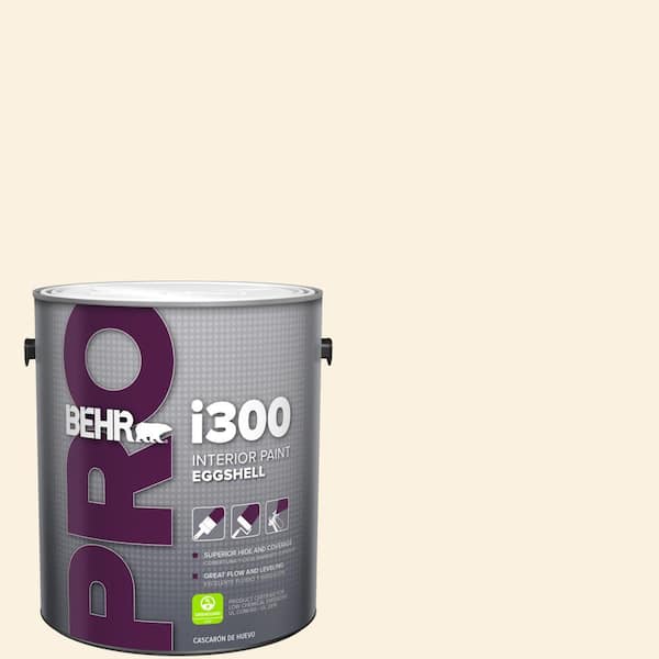 BEHR PRO 1 gal. #M230-1 Sweet Coconut Milk Eggshell Interior Paint (2)