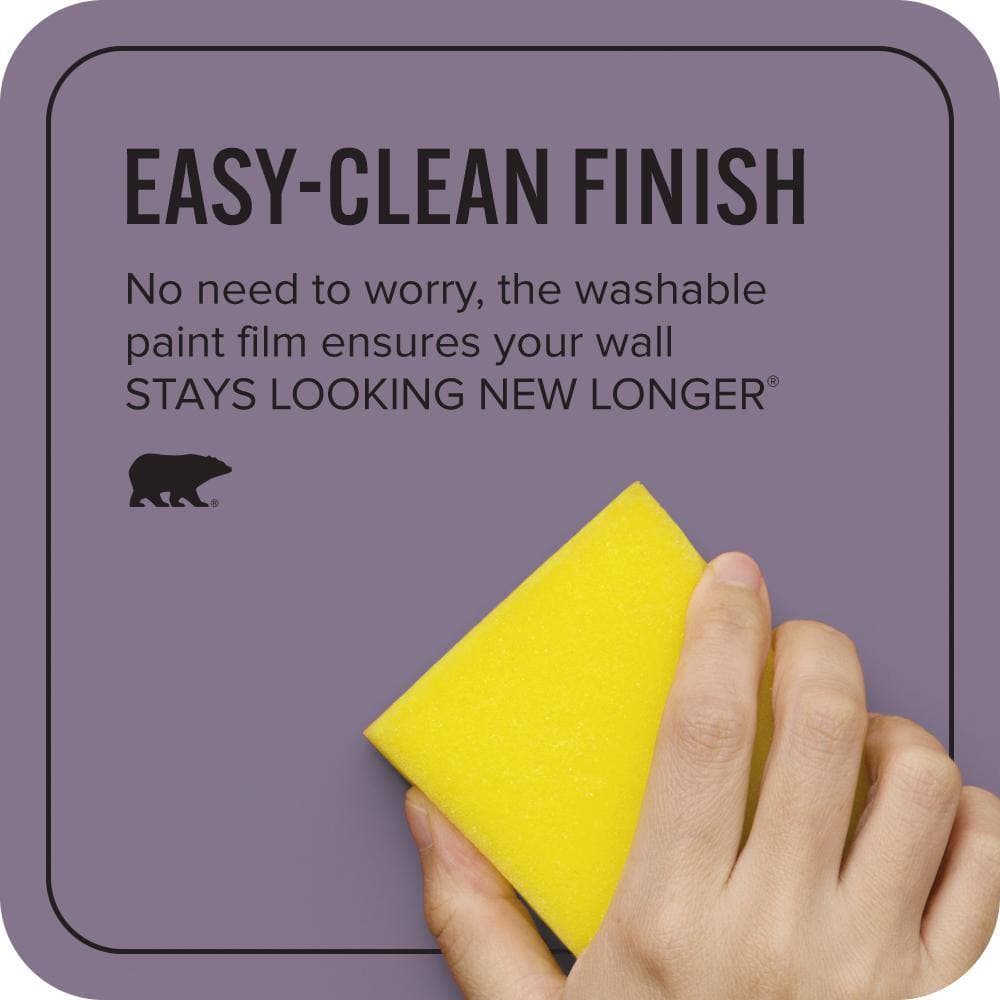 BEHR ULTRA 1 qt. #S100-5 Purple Potion Extra Durable Eggshell Enamel Interior Paint & Primer (4)