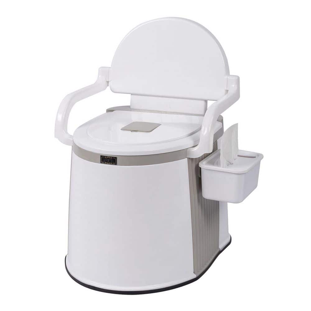 Tahanbath Non-Electric Outdoor Portable Toilet/Portable Travel Waterless Toilet for Camping/Hiking Toilet/Fishing Toilet