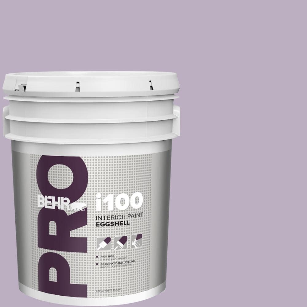 BEHR PRO 5 gal. #S100-3 Courtly Purple Eggshell Interior Paint