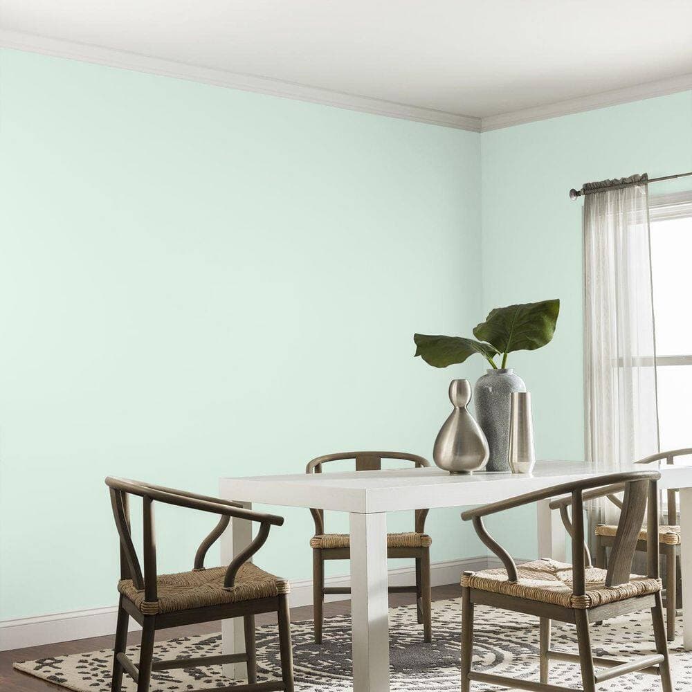 Glidden Ultra-Hide 1 gal. PPG1228-1 Maggie's Magic Eggshell Interior Paint (4)