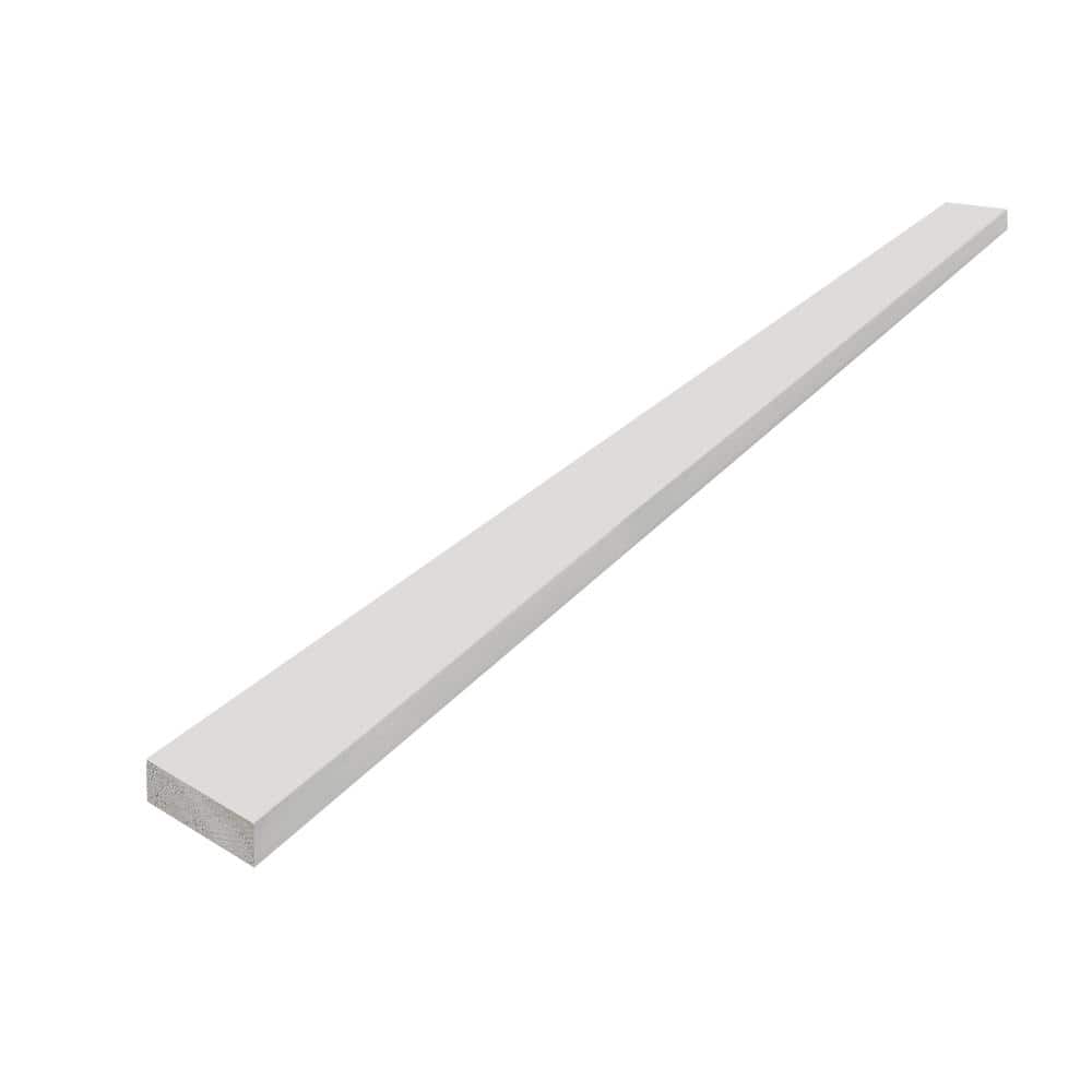Edge 2 in. x 4 in. x 12 ft. Primed Wood Fascia Trim Board (Actual: 1.375 in. x 3.375 in. x 144 in.)