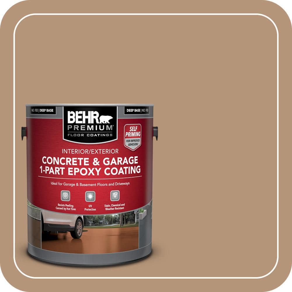 BEHR PREMIUM #MS-17 Self-Priming 1-Part Epoxy Satin Interior/Exterior Concrete and Garage Floor Paint (1)