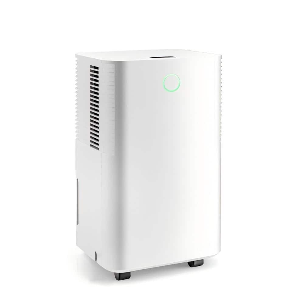 Bunpeony 32 pt. Dehumidifier for Rooms up to 1,750 sq. ft. with Auto Defrost, 24H Timer and Drain Hose in White (1)