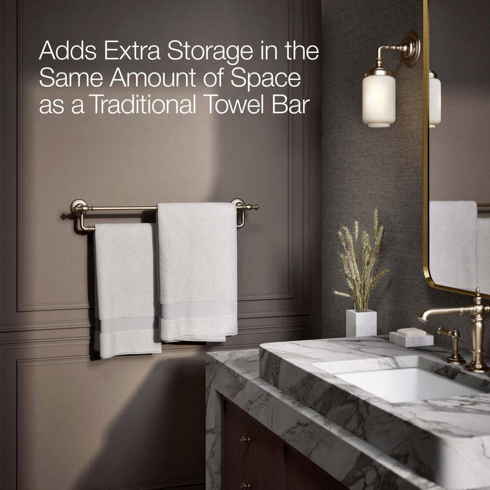 KOHLER Artifacts Double Towel Bar (3)