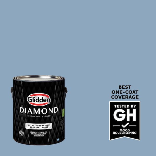 Glidden Diamond 1 gal. PPG1160-4 Kaleidoscope Semi-Gloss Interior Paint with Primer (2)