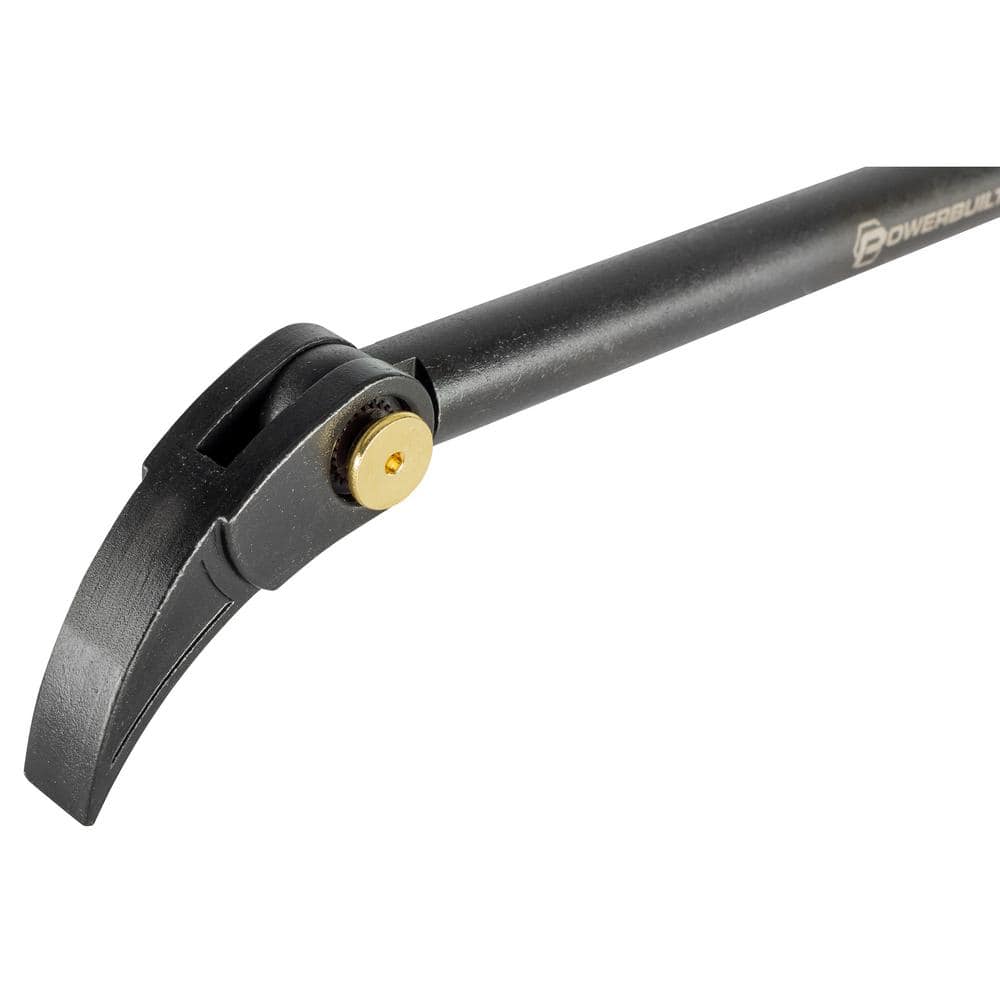 Powerbuilt 10, 12, 15 in. Pry Bar Set with Indexing Feature Includes 3 Pieces (3)