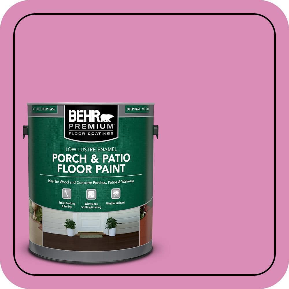 BEHR PREMIUM #P120-3 Low-Lustre Enamel Interior/Exterior Porch and Patio Floor Paint (1)