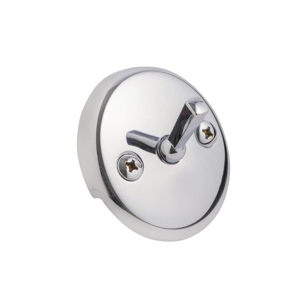 PLUMBFLEX Supplygiant Bathtub Trip Lever Kit with Linkage and Face Plate, Universal Fit, Polisted Chrome Finish (1)