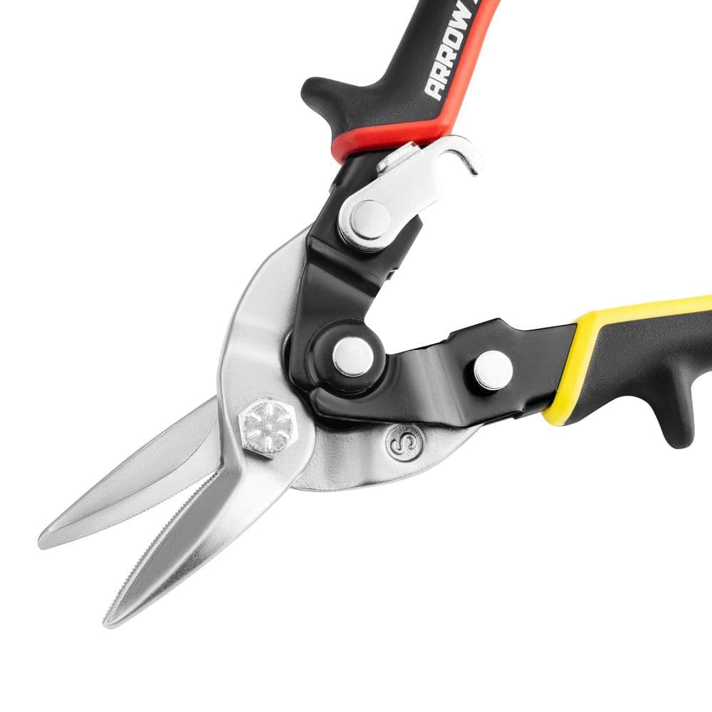 Arrow Fastener 8 in. Straight-Cut, Force Saving Aviation Snips (3)