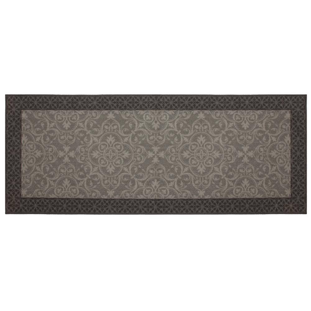 TrafficMaster Derbent Grey  2 ft. x 5 ft. Rectangle Indoor Runner Rug (2)