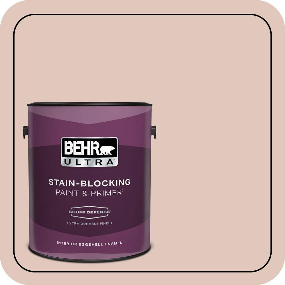 BEHR ULTRA 1 gal. #S190-2 Sand Dance Extra Durable Eggshell Enamel Interior Paint & Primer