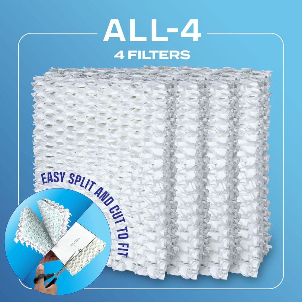 BestAir ALL-4 10 in. Humidifier Wick Filter for MoistAir, AirCare, Kenmore (3)