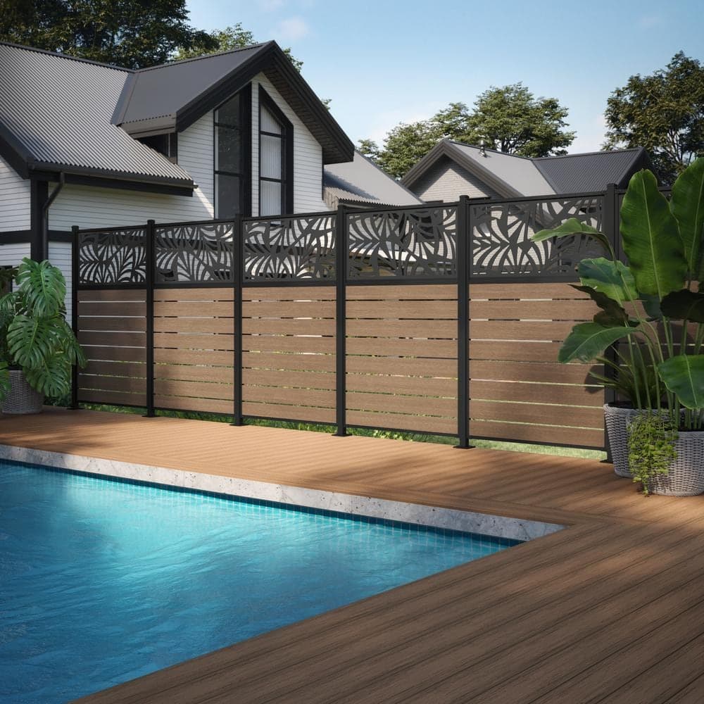 Deckorators Brown Privacy Screen System Infill Boards (4-Pack) (2)