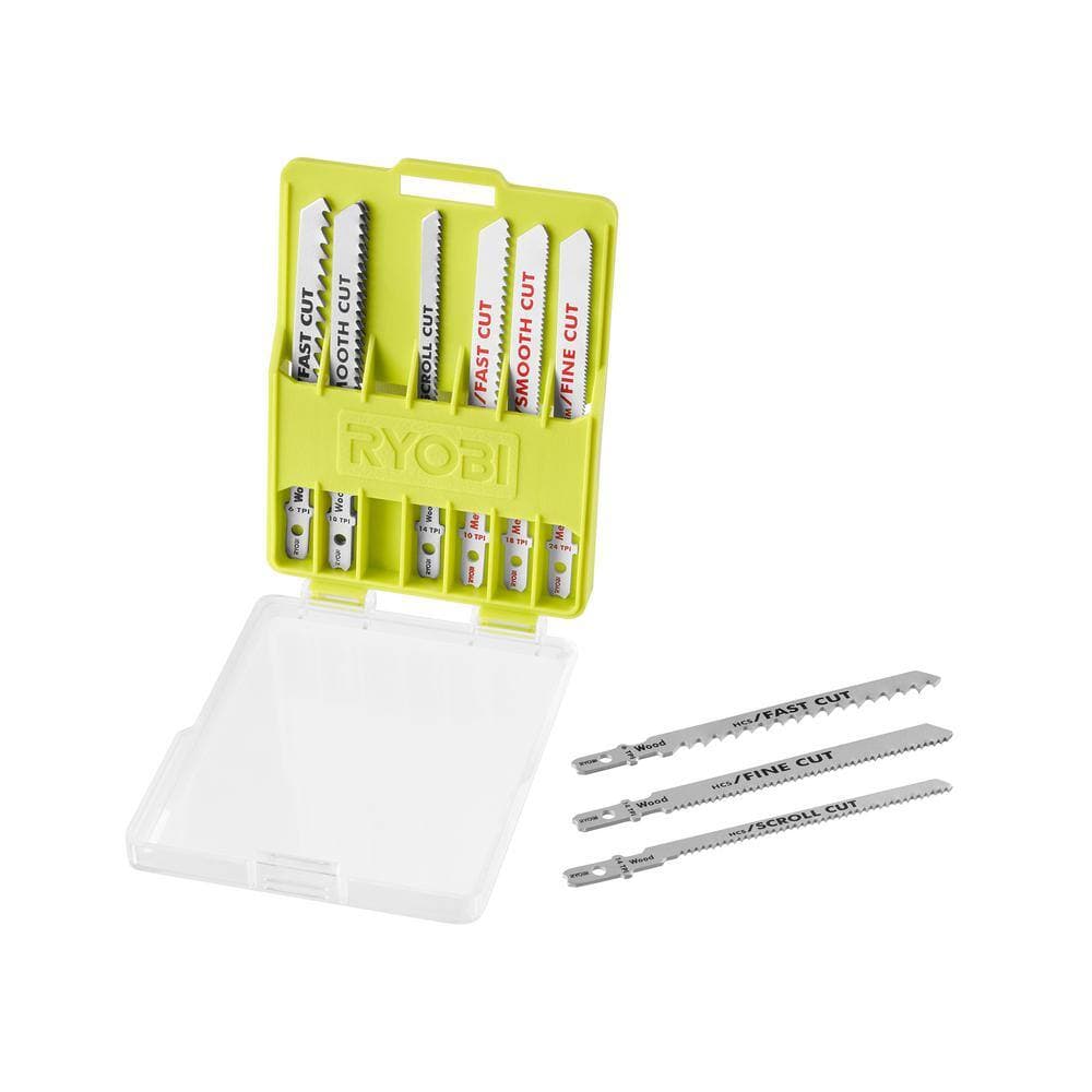 RYOBI All Purpose Jig Saw Blade Set (10-Piece) (3)
