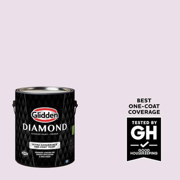 Glidden Diamond 1 gal. Tiara PPG1251-2 Satin Interior Paint with Primer (2)