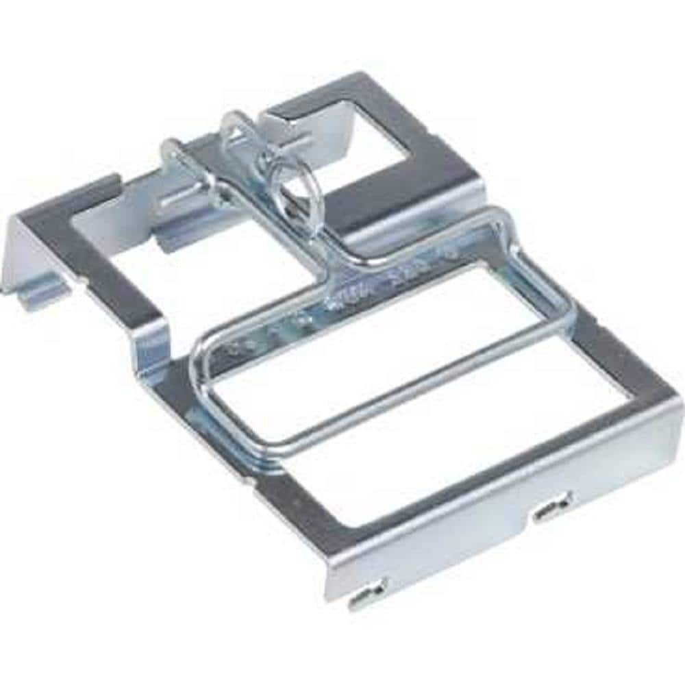 Square D Homeline 15A - 50A 2-Pole Handle Padlock Attachment for 2-Pole GFI Circuit Breaker (1)